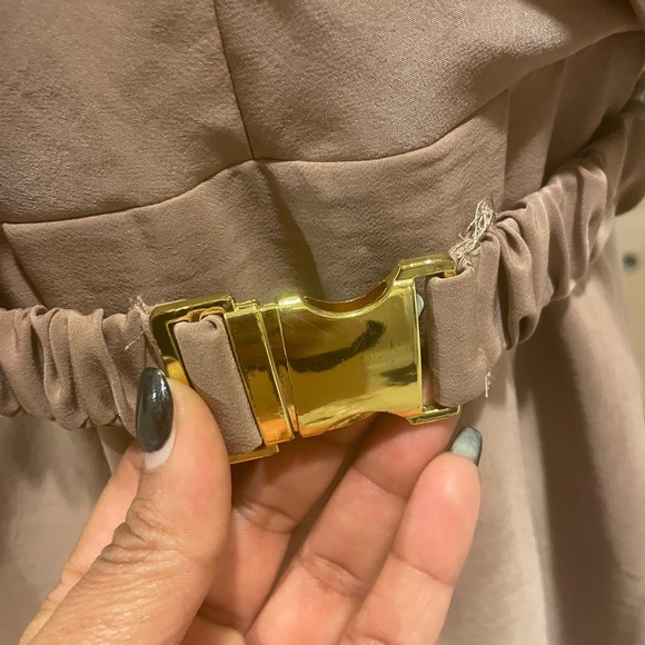 NWOT Size 12 H&M Dress. Tan. - Picture 5 of 5